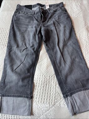 Banana Republic Women's Grey Cropped Jeans